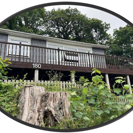180 River View Cabin Caeathro 외부 사진